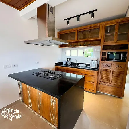 Linda Casa Com Vista Incrivel Em Condominio No Sul Da Ilha Ilhabela Exterior photo