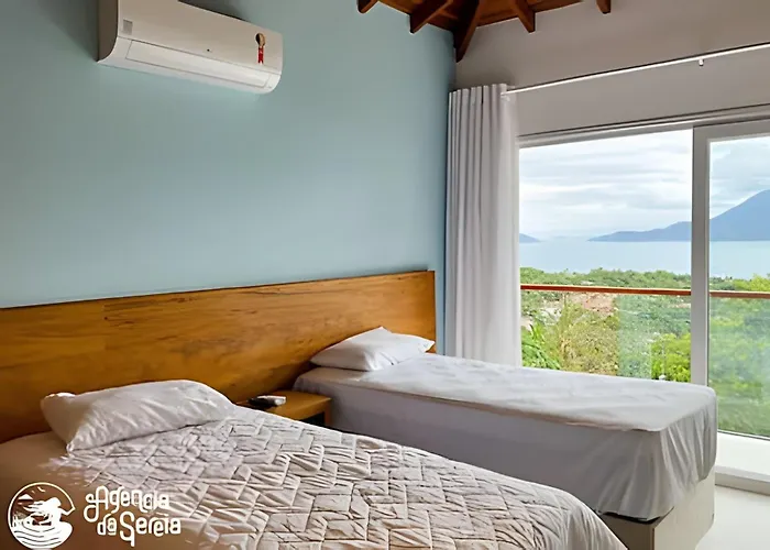 Linda Casa Com Vista Incrivel Em Condominio No Sul Da Ilha